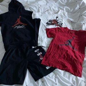 nike air jordan boys bundle!